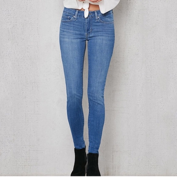 Levi's Denim - Levi’s - 711 Skinny Blue Jeans